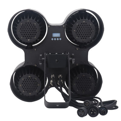 220V Zoom Moving Head Light 4 Ojos Luces de espectador a prueba de agua