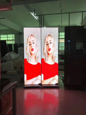 CE 240V Poster Interior LED Screen Rental Die Casting Aluminio de grado IP40