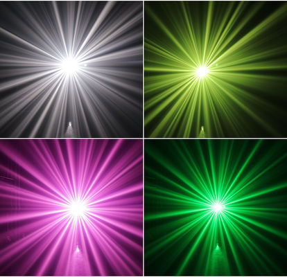 350w Laser Moving Head Wash Gobo OEM 3 en 1 Luz de patrón de luz