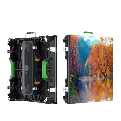 RoHS LED Video Pared de alquiler de cerradura curva HD pantalla LED a todo color