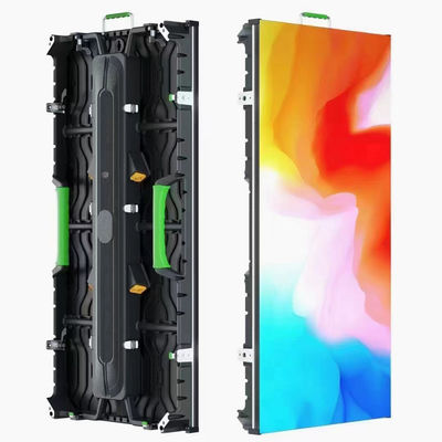 Pantalla de LED impermeable de 500x1000 mm P4.81 con conexión de curvas