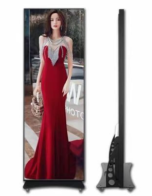 CE 640*1920 Smart LED Poster Display P4 para interiores de 1920hz 2.604mm