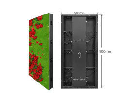 Pantalla de suelo LED interactiva para interiores de 500x1000 mm