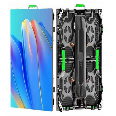 Curva 3840hz LED de exterior pantalla LED personalizable enlace duro pantalla de mantenimiento frontal