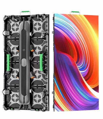 Curva 3840hz LED de exterior pantalla LED personalizable enlace duro pantalla de mantenimiento frontal