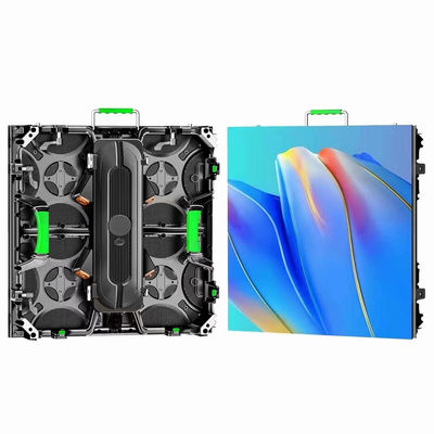 P2.976 500*500 Cerradura curva Interior Alquiler de pantalla LED de 1920hz de aluminio con enlace duro