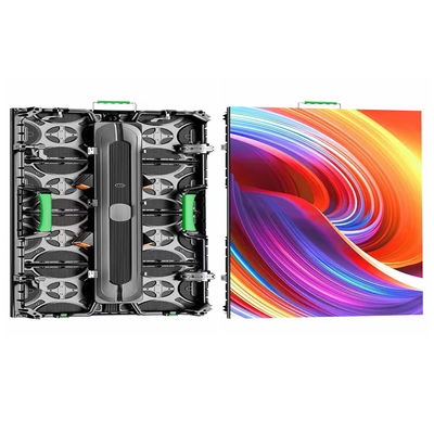 P2.976 500*500 Pantalla LED del gabinete Pantalla LED del interior Panel de 90 grados IP56 Pantalla de alquiler 3840hz 800nit