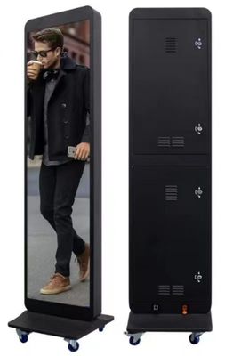 P2.5 640*1600mm 256*640 píxeles Smart LED Poster Screen Pantalla de LED en el interior Pantalla de 3840hz