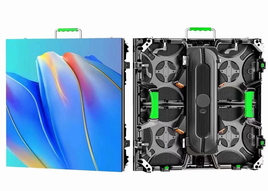 RoHS LED Video Pared de alquiler de cerradura curva HD pantalla LED a todo color