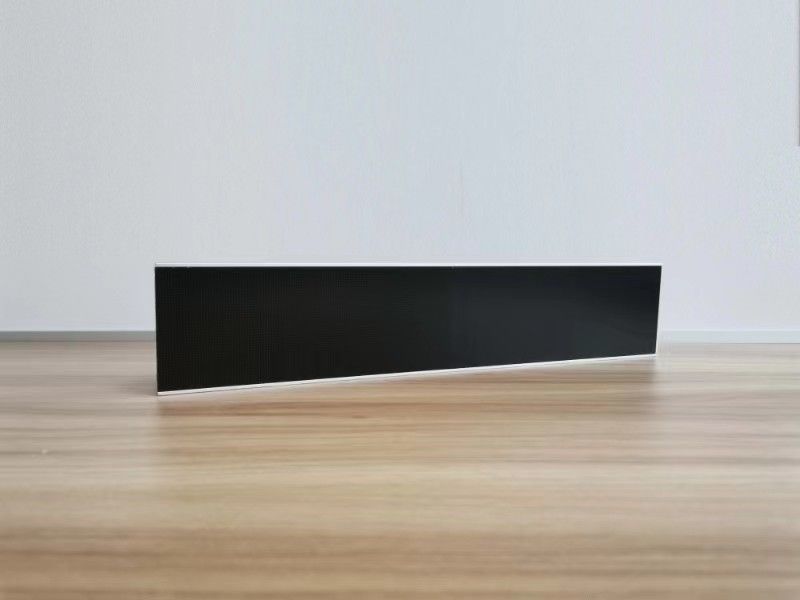 Pantalla de estante LED 300*60mm 300*56.25mm 240*45 de resolución RGB P1.25 COB pantalla de contador de barras