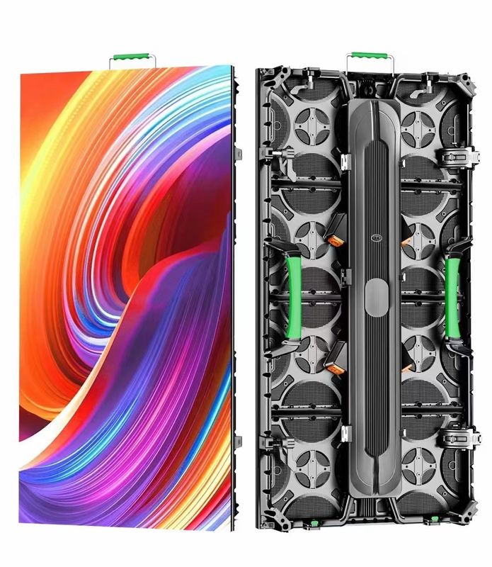 P2.976 500*500 3840hz Pantalla LED exterior Alquiler de panel de aluminio Pantalla LED