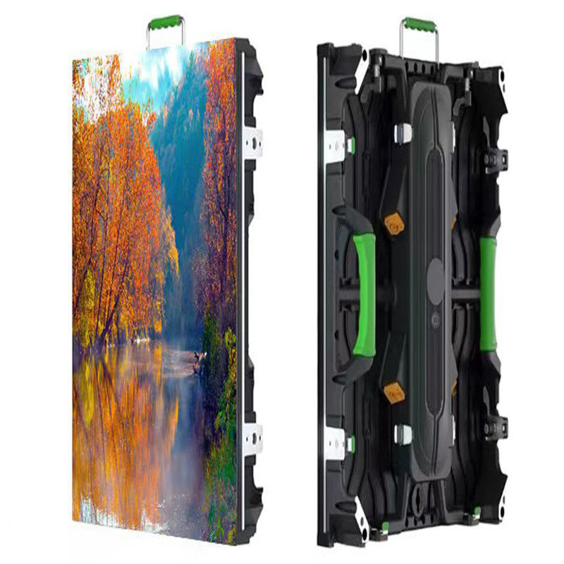 P3.91 800cd/m2 Display LED de escenario Alquiler de pantalla LED de interior con enlace duro Alquiler de pantalla 3840hz Mantenimiento frontal
