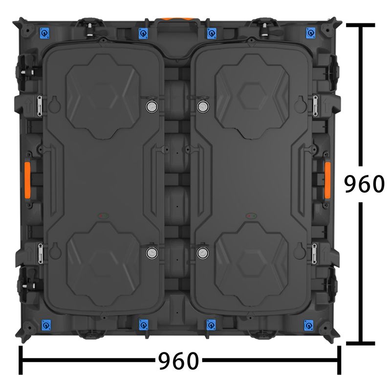 P5 Interior P5 960*960 Alquiler gabinete de aluminio 3840hz OEM ODM panel LED pantalla LED